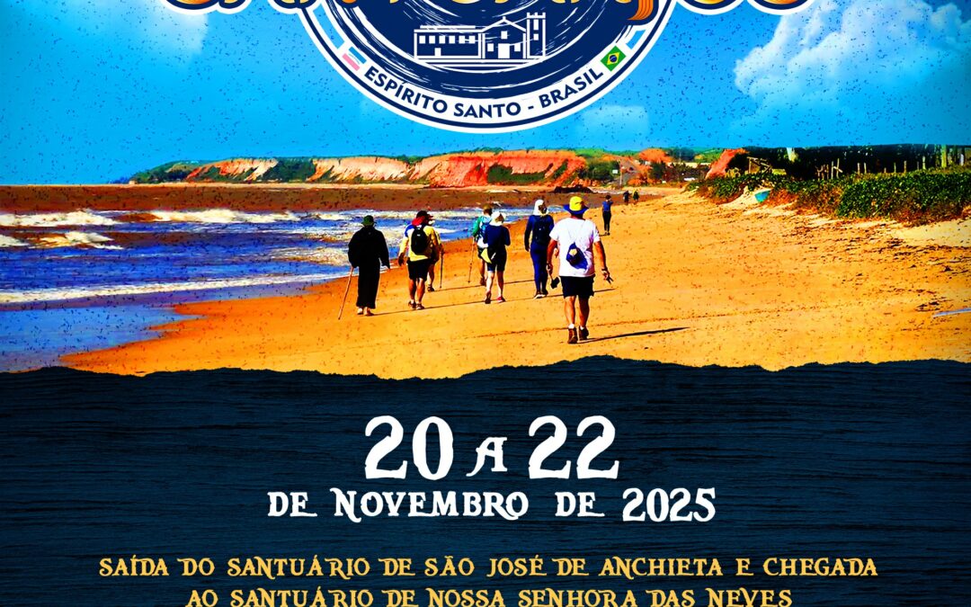 V Caminho dos Santuários 2025, de Anchieta a Presidente Kennedy – ES