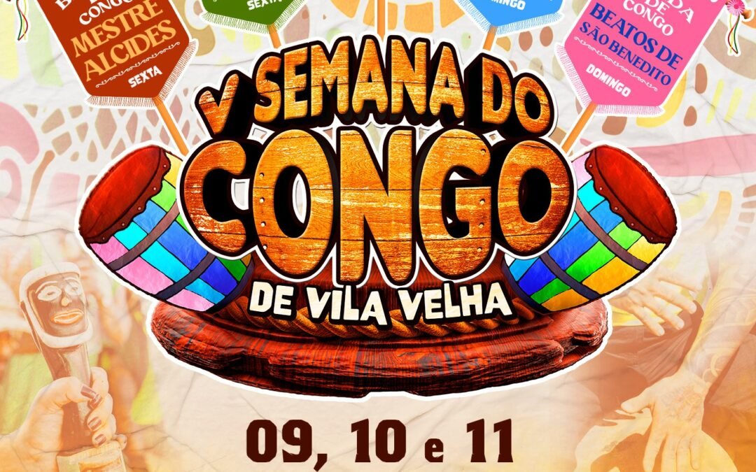V Semana do Congo de Vila Velha 2026, na Barra do Jucu